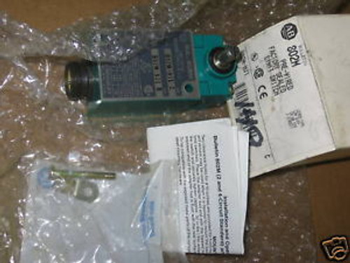 Allen-Bradley 802M-HJ1 Pre-Wired Limit Switch - New-