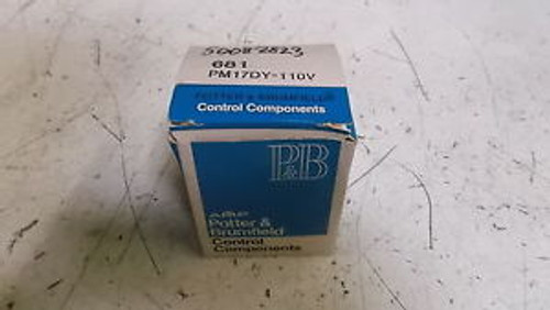 POTTER & BRUMFIELD PM17DY-110V RELAY NEW IN A BOX