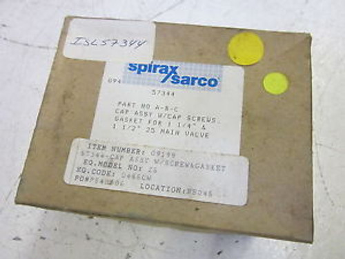 SPIRAX SARCO A-B-C CAP ASSY W/ CAP SCREWS 1-1/4 & 1-1/2 NEW IN A BOX