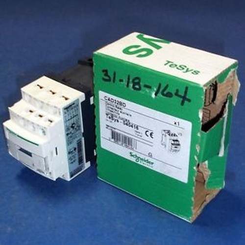 SCHNEIDER ELECTRIC 10A 24VDC CONTROL RELAY CAD32BD NEW