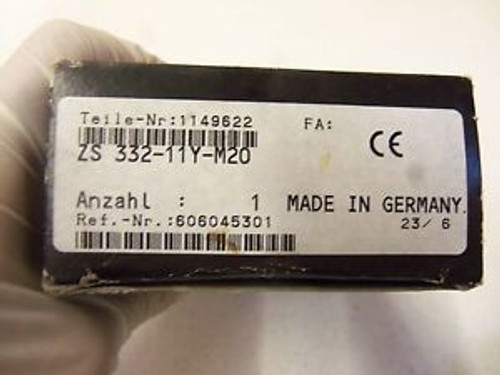 SCHMERSAL ZS 332-11Y-M20 NEW IN BOX