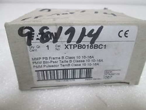 EATON XTPB016BC1 MOTOR PROTECTOR PUSHBUTTON 10-16AMP NEW IN A BOX