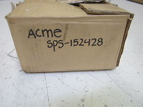 ACME/STANDARD POWER SPS-152428 POWER SUPPLY 120VAC NEW IN A BOX