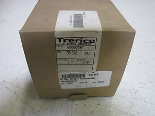 TRERICE B8520205F BI-METAL THERMOMETER 20/240F 5 NEW IN A BOX
