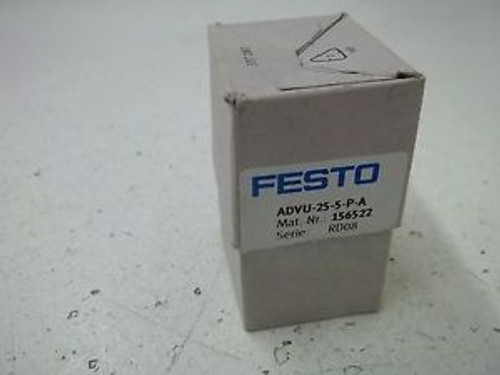 FESTO ADVU-25-5-P-A SHORT-STROKE CYLINDER NEW IN A BOX