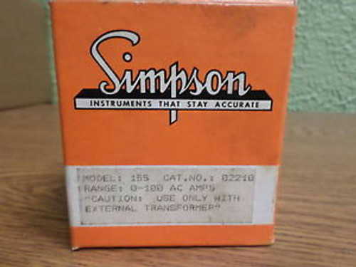 SIMPSON 155 02210 NEW IN BOX