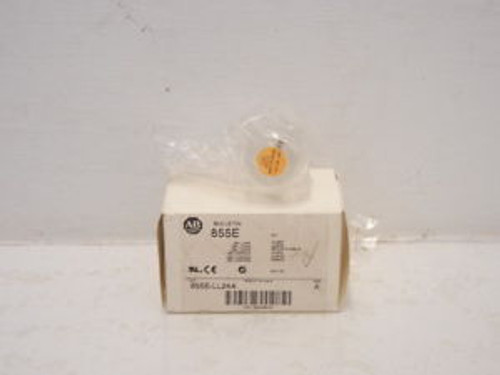 ALLEN BRADLEY 855E-LL24A SER. A NEW AMBER LED LAMP 855ELL24A