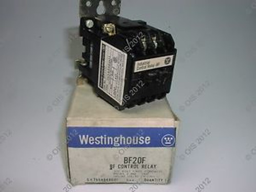 WESTINGHOUSE BF20F AC RELAY 2P/300V/10A/120V COIL New