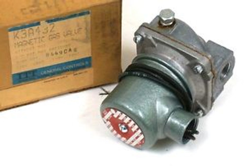 NEW GENERAL CONTROLS K3A432 MAGNETIC GAS VALVE