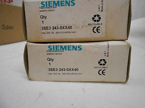 Siemens position switch 3SE3 243-0XX40 (2 IN THIS LOT)