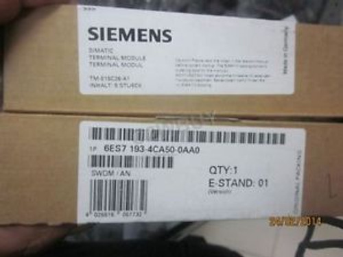 1PC Siemens 6ES7 193-4CA50-0AA0 xhg48