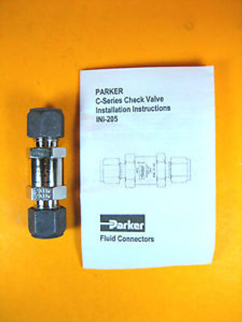 Parker -  6Z-C4L-5-SS -  Check Valve