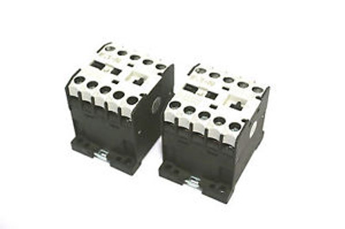 2 NEW EATON DILER-40-G RELAYS  XTRM10A40  DILER40G