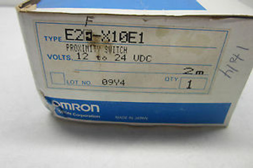 NEW OMRON E2F-X10E1 PROXIMITY SWITCH  E2FX10E1