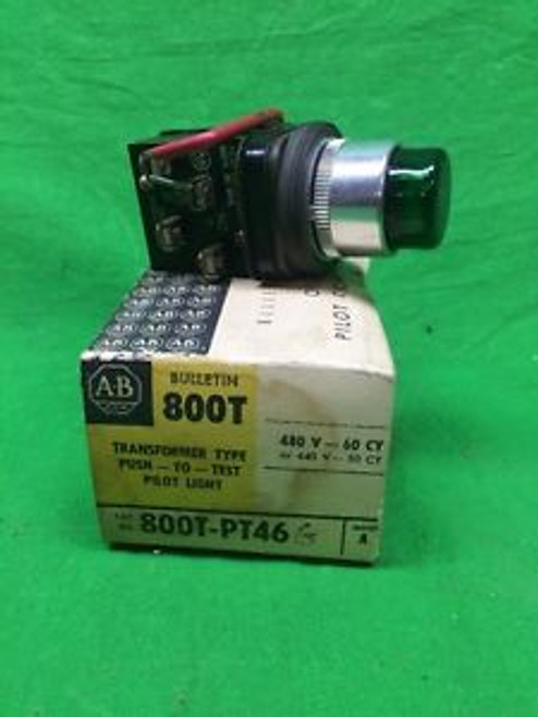 ALLEN BRADLEY PILOT LIGHT  800T-PT46G SERIES A