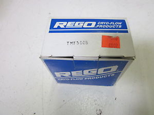 REGO TMF500B BRASS FLOW CONTROL CHECK VALVE 2000PSI  NEW IN A BOX