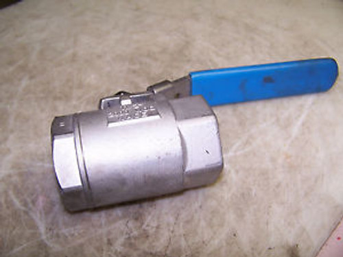 NEW NewCO 1-1/2 SS BALL VALVE NewCO T580S6R66 CF8M  2000 WOG NACE