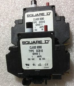 SQUARE D 9080GCB10  9080-GCB10 Lot Of 2 SHIPSAMEDAY W/2-3DYASSHIPPING#1543A11