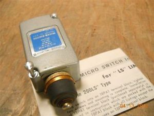 Microswitch (202LS111) Limit Switch New Surplus in Original Box