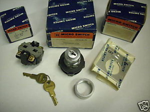 MICRO SWITCH PTKBC2249B-B39 KEYED SELECTOR SWITCH KIT 2 POSITION NEW IN BOX