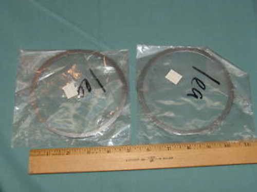 Lot of 2 Fisher Controls Seat Ring Graphite Gaskets 18A2812X012