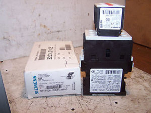 NEW SIEMENS CONTACTOR 3RT1026-1BB44-3MA0 24 VDC COIL 600 VAC 20 HP 3 PHASE