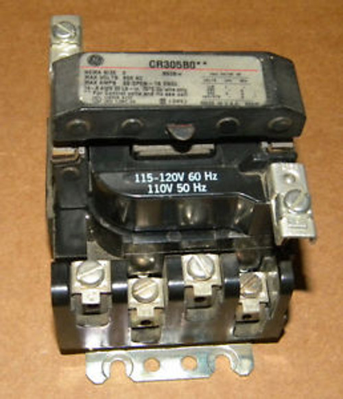 GENERAL ELECTRIC CR305B0 CONTACTOR NEW