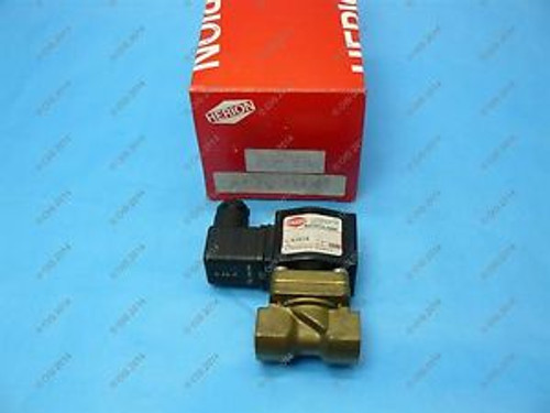 HERION 82-076-14.0701 SOLENOID 2 WAY VALVE NC 3/8 NPT 120 VAC New