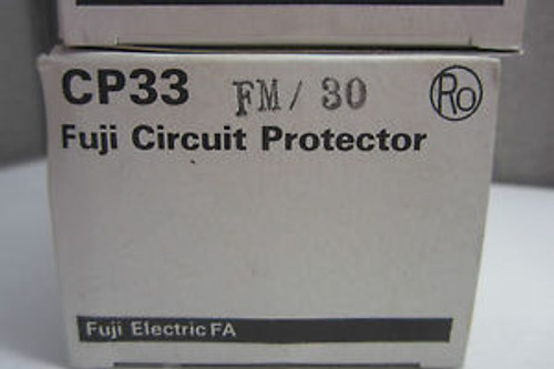 NEW FUJI ELECTRIC CP33 FM/30 CIRCUIT PROTECTOR CP33FM30