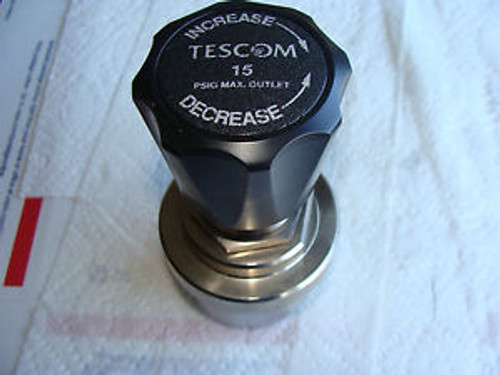 New TESCOM 44-4660S24  316 Stainless Steel Regulator Max. 120 PSI