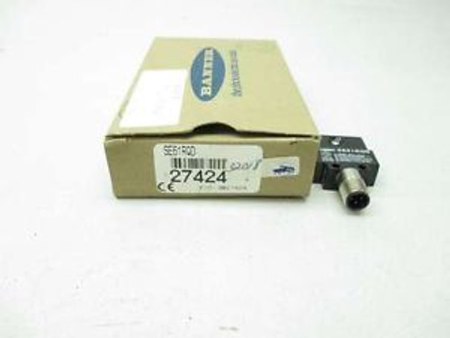 NEW BANNER SE61RQD 27424 ECONO-BEAM SCANNER 10-30V-DC SENSOR D452830