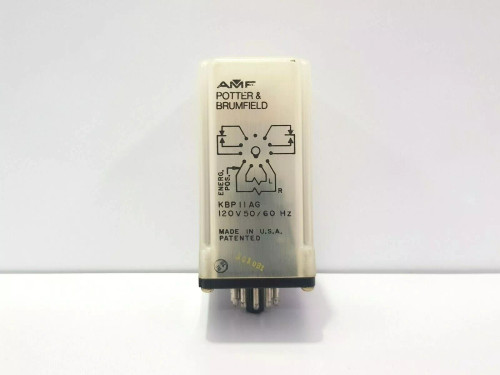 AMF POTTER & BRUMFIELD KBP11AG-120 RELAY KBP11AG