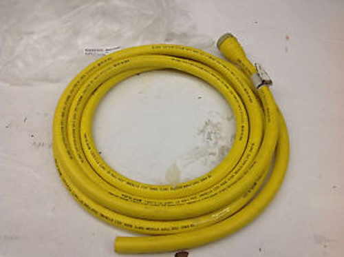 Crouse Hinds X8992-5 CABLE ASSEMBLY 12FT 600V 16AWG 12POLE MINI LINE. NEW