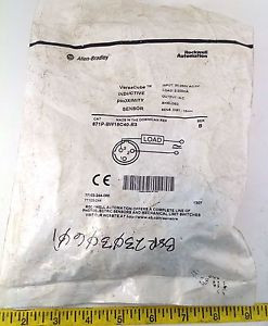 ALLEN BRADELY INDUCTIVE PROXIMITY SENSOR SER.B New 871P-BW15C40-R3 100536