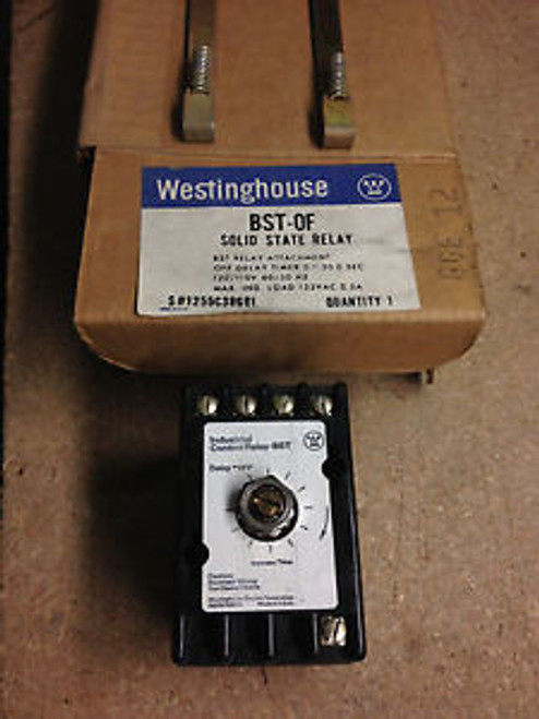 BST-OF Westinghouse Off Delay Relay 1255C38G01 New