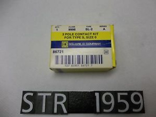 NEW Square D 9998SL-2 Size 0 Contact Kit (STR1959)