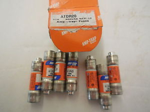 7 NEW AMP TRAP ATDR20 FUSES