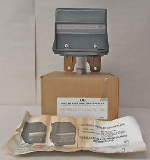 UNITED ELECTRIC CONTROLS - PRESSURE CONTROLLER - TYPE J302 MDL. 8511 9860 376