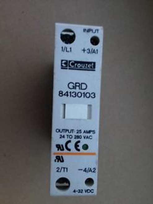 NEW Crouzet GRD 84130103 Solid State Relay GRD84130103