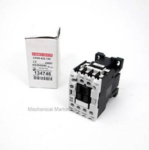 ACI 134746 CK09.422-120 - CONTACTOR120VAC COIL4-POLE