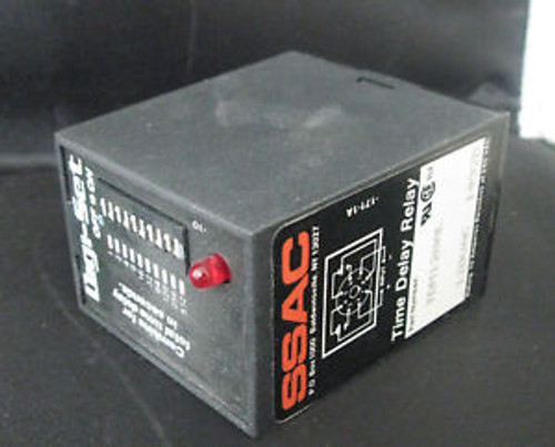 SSAC Time Delay Relay TDM120AL new