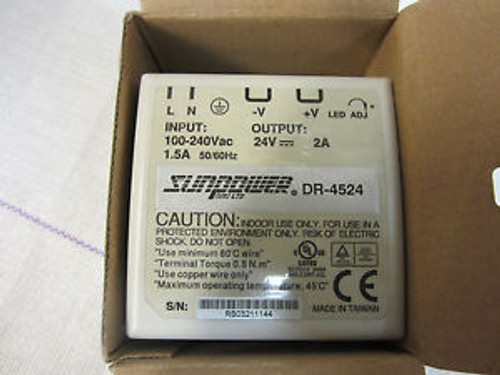 SUNPOWER POWER SUPPLY DR-4524