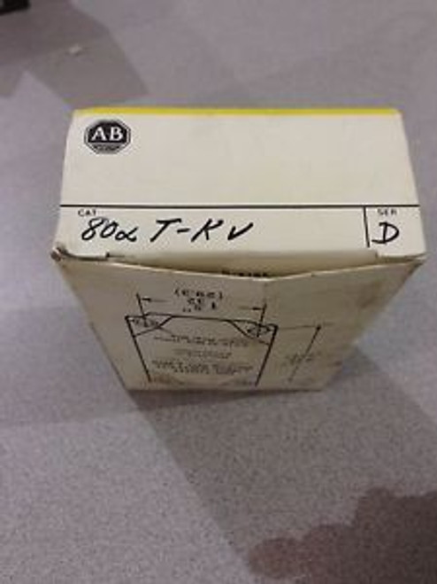 NIB ALLEN-BRADLEY LIMIT SWITCH 802T-KV SER D WITH 40182-007-58 HEAD (D11)