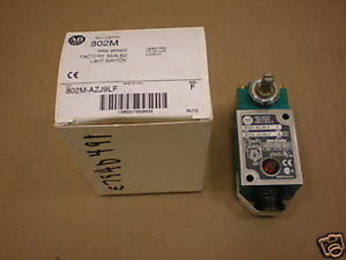 1 NIB ALLEN BRADLEY 802M-AZJ9LF PRE-WIRED LIMIT SWITCH