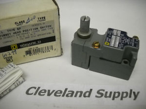 SQUARE D 9007 C52B2 TURRET HEAD LIMIT SWITCH  NIB