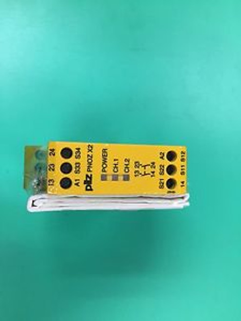 Pilz Safety Relay Unit PNOZ X2 24V AC/DC  2n/o New