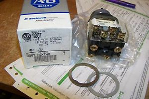 new allen bradley 800t-n2kf4b selector switch