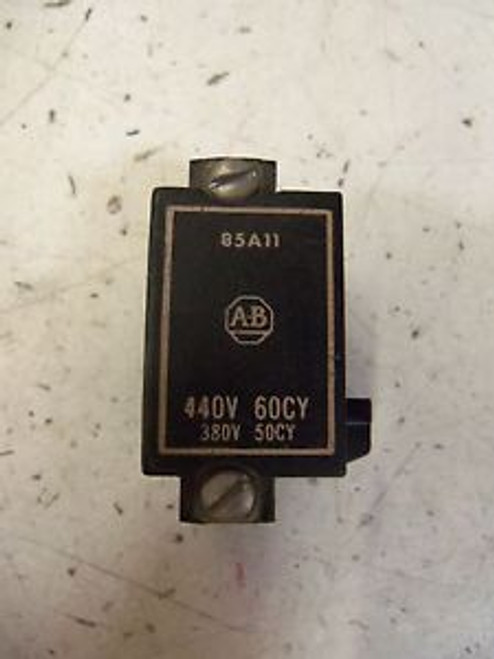 ALLEN BRADLEY 85A11 440V   COIL NEW OUT OF BOX