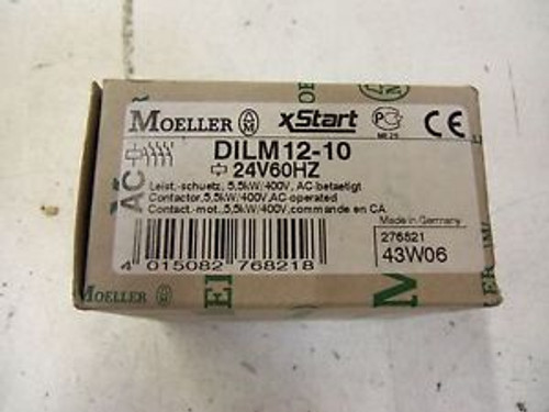 MOELLER DILM12-10 24V60HZ NEW IN BOX