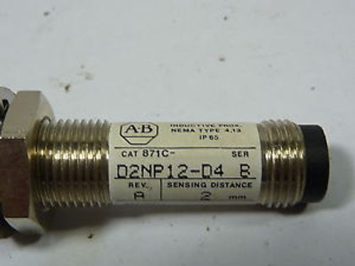 Allen Bradley D2NP12-D4 Proximity Sensor Switch  NEW